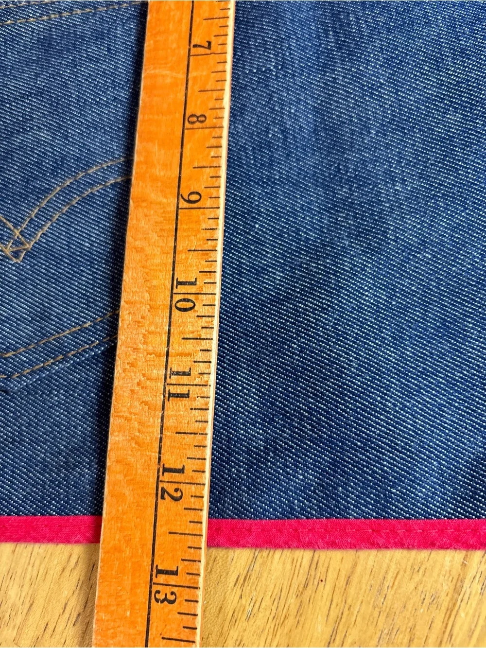Vintage Levi’s 501 Denim Placemats Set of 5 Now! Designs San Francisco Retro